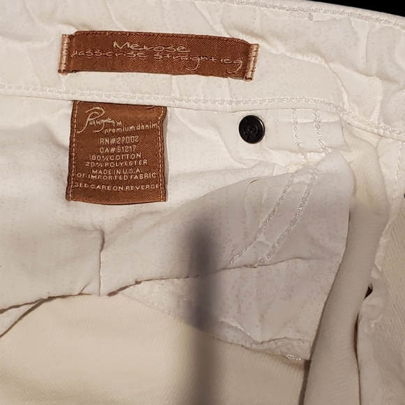 Paige Premium Capri Jeans Denim White Melrose Sz 30 X 24. 5" - Picture 4 of 16